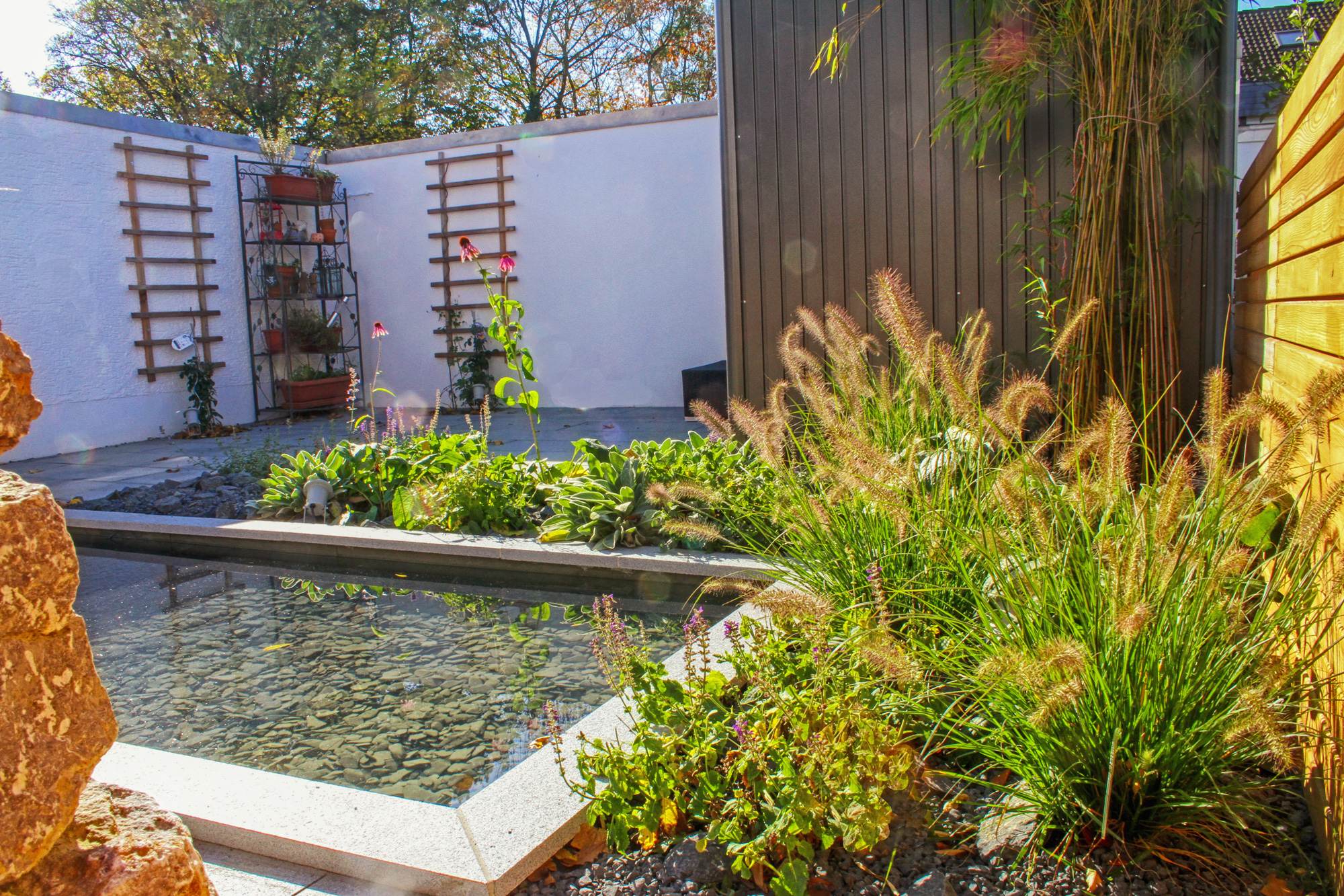 Gartenprojekt: Doppelhaushälfte in Aachen-Walheim