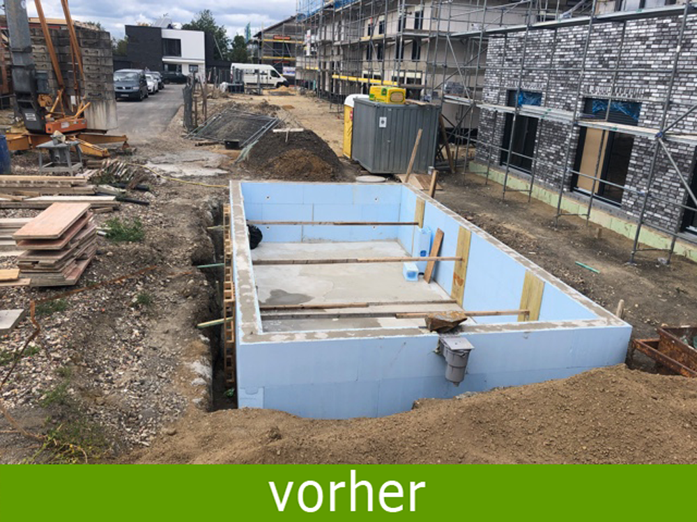 Gartengestaltung vorher